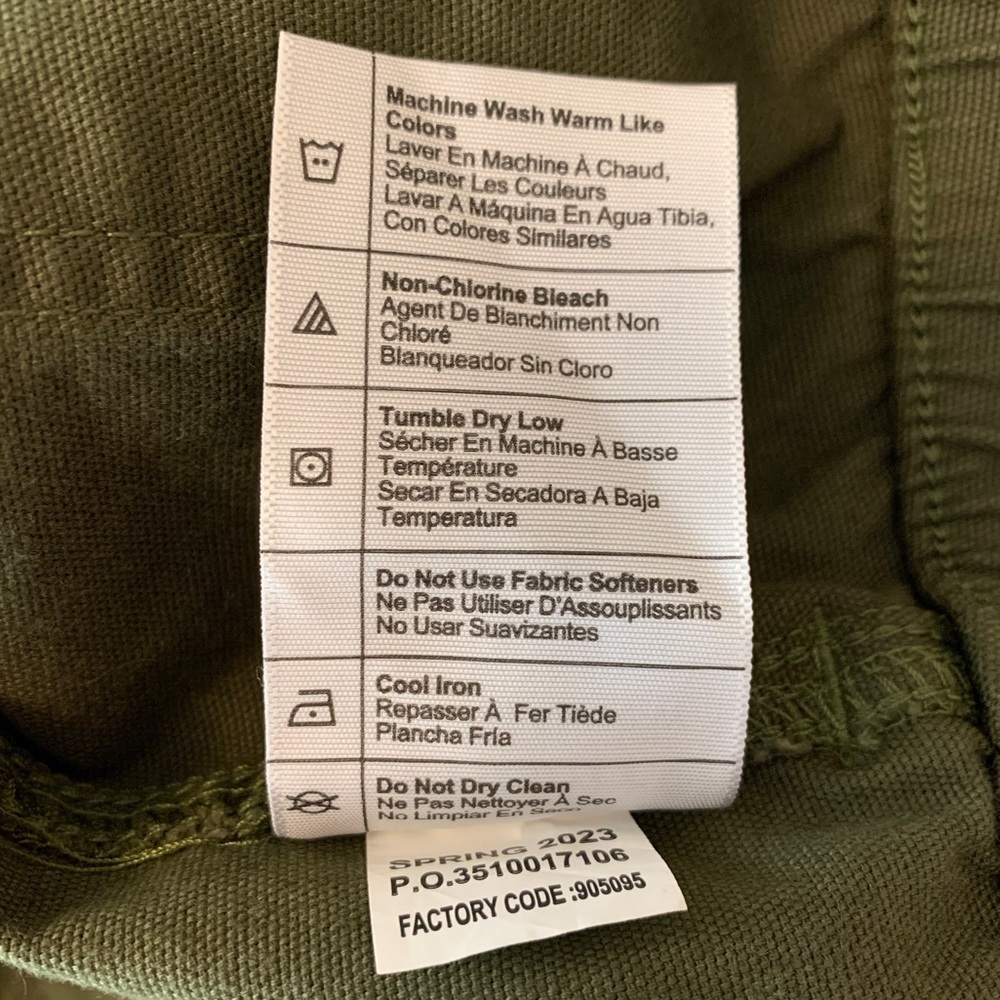 NWT Carhartt Rugged Flex Relaxed Fit Green Canvas Work Short - Picture 8 of 9